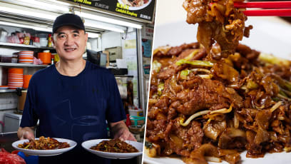 Shiok Beef Hor Fun By Chinese Fine-Dining Chef-Turned-Hawker Who May Retire After Hawker Centre Redevelopment