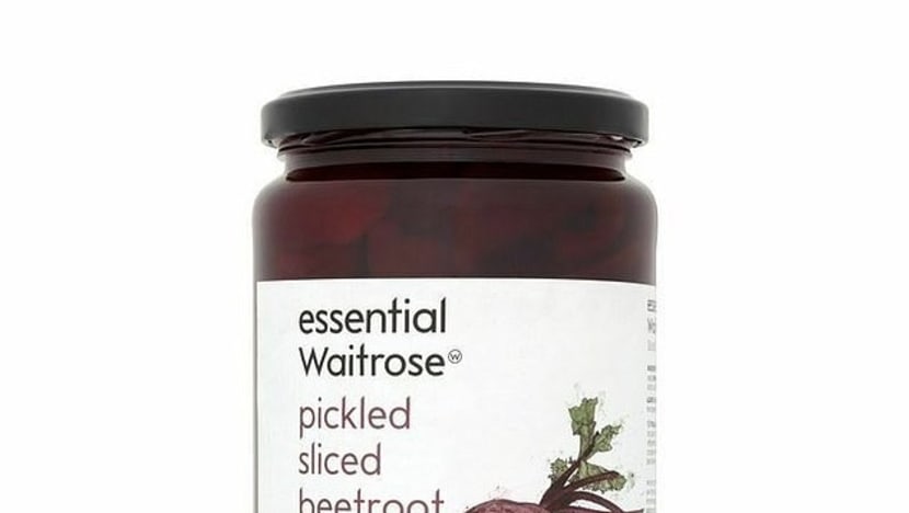 Jars of Essential Waitrose pickled beetroot sold by Cold Storage recalled, may contain glass