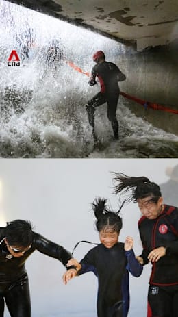 China disaster centre teaches people how to survive typhoons, flash floods
