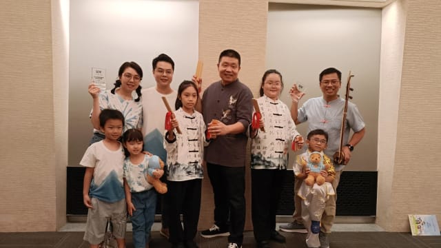 讲华语运动亲子才艺比赛 连续四年参赛的家庭首获冠军