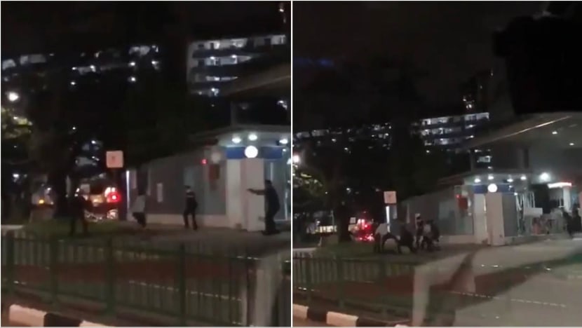 Knife-wielding man shot by police in stand-off charged with criminal intimidation, causing hurt Knife-wielding man shot by police in stand-off charged with criminal intimidation, causing hurt