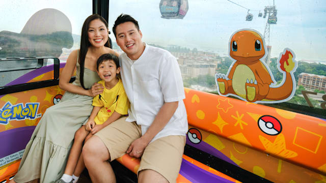 Pokémon空降新加坡缆车，let's catch them all！