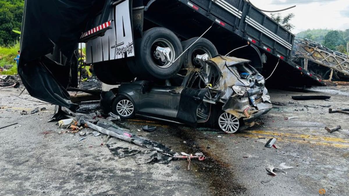 At least 38 die in bus accident in southeastern Brazil At least 38 die in bus accident in southeastern Brazil