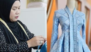 Sosok di balik rancangan busana santun kepala negara Singapura 