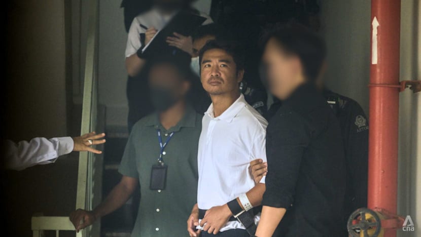 First person charged under new Singapore etomidate law taken back to arrest site First person charged under new Singapore etomidate law taken back to arrest site