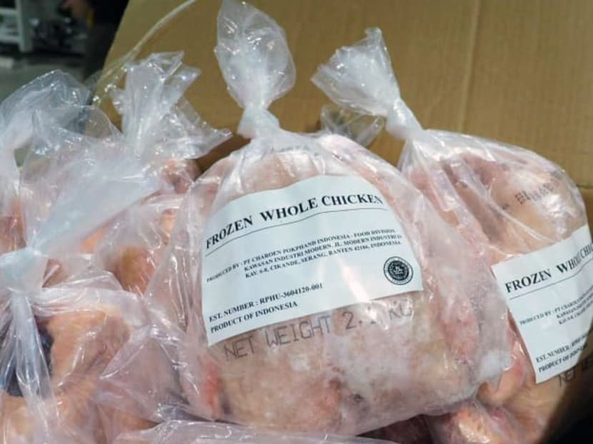 The first shipment of frozen whole chicken from Indonesia arrived in Singapore on July 17, 2022 and was delivered to Leong Hup Distribution's warehouse on July 21, 2022. The first shipment of frozen whole chicken from Indonesia arrived in Singapore on July 17, 2022 and was delivered to Leong Hup Distribution's warehouse on July 21, 2022. 