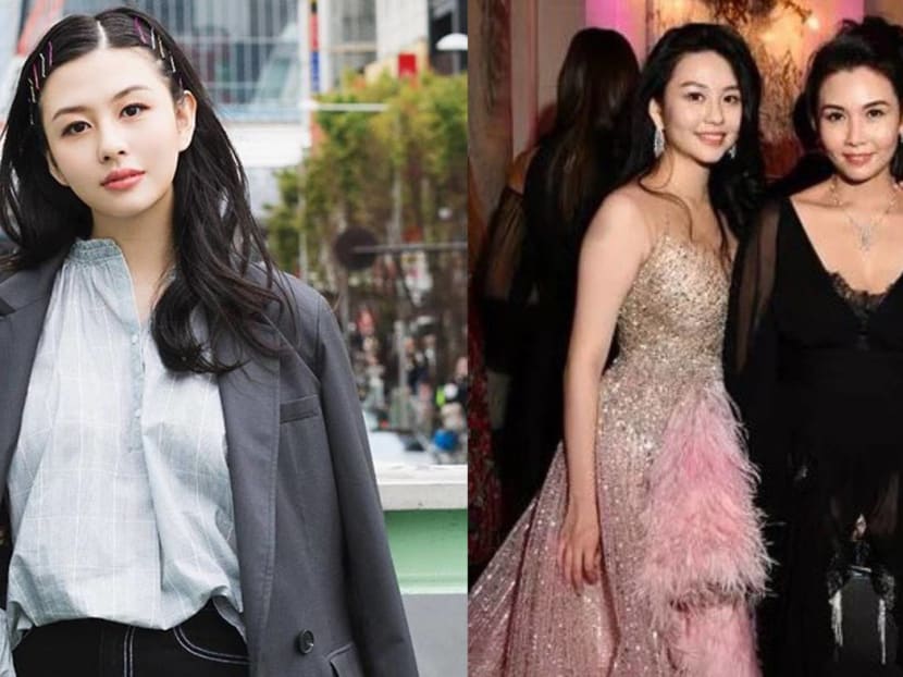 She's so in fashion.