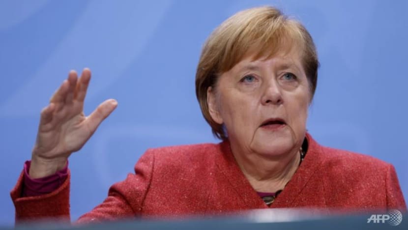 Merkel's party suffers defeats in 2 German state elections