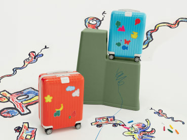 Going on a family holiday? Rimowa's Essential Lite Cabin luggage now comes in kids' versions