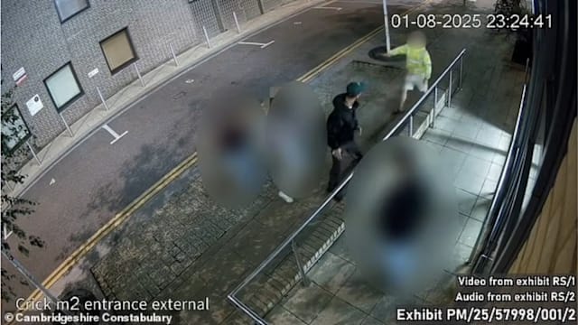 英国剑桥学生遭刺颈身亡 命案画面首曝光