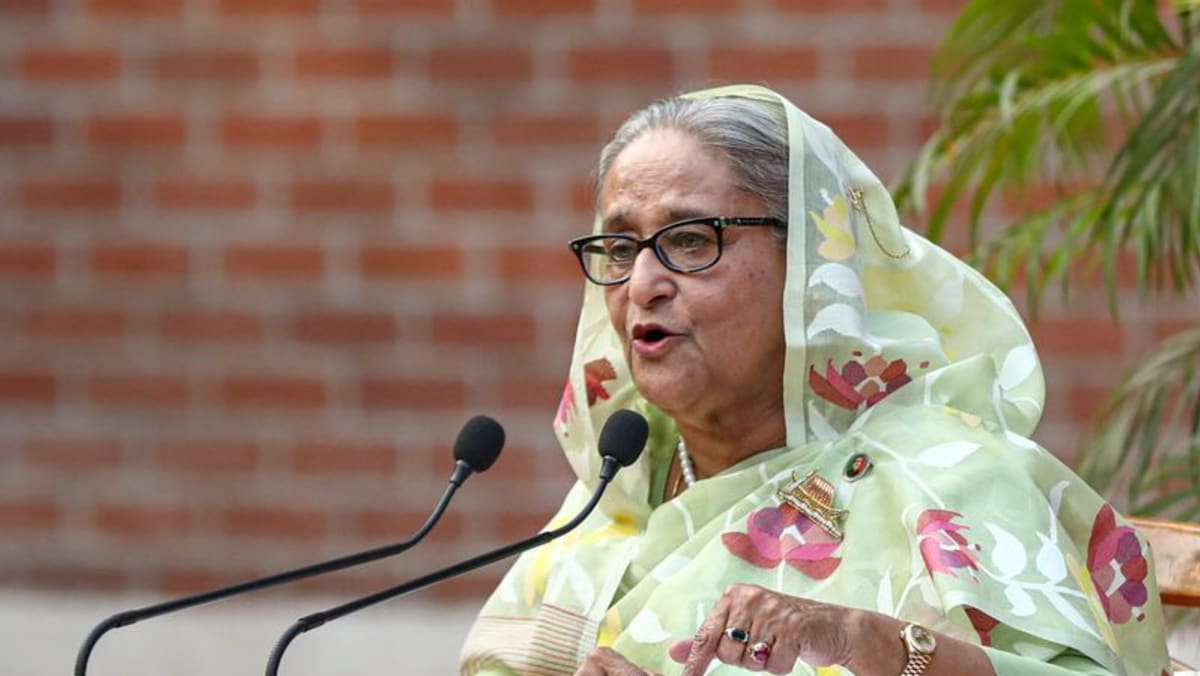 Bangladesh says will not ban ousted PM’s party