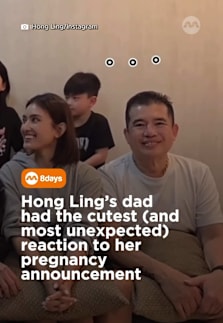 Too precious lah 🥹 #8dayssg #8dayssglocalent #dad #pregnant #mum 