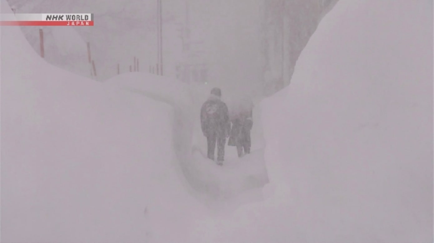 日本过去两周严寒暴雪夺27命另有290人受伤- 8world