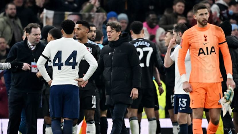 Tottenham's Frank blames Watkins provocation for FA Cup melee