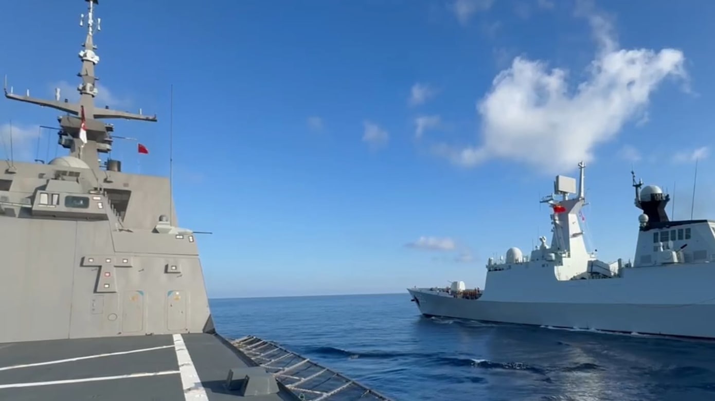 新中海军湛江双边演习圆满结束 深化互信与合作