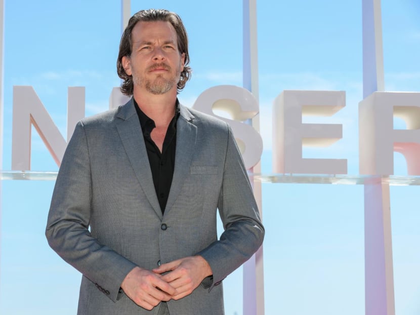 British-American director, screenwriter and producer Jonathan Nolan poses at the photocall for the series Fallout during the 7th Canneseries, the International Festival of television series.