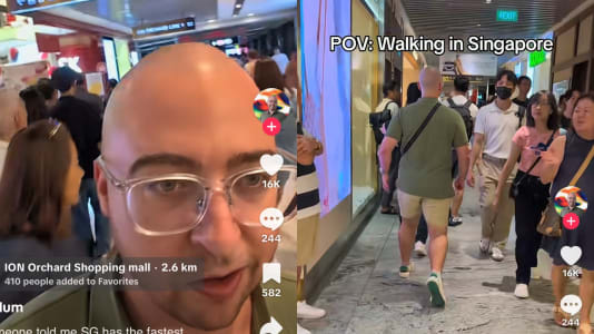 Are S’poreans Really The Fastest Walkers In The World? Australian TikToker Disagrees After Navigating Through Orchard Rd Crowds