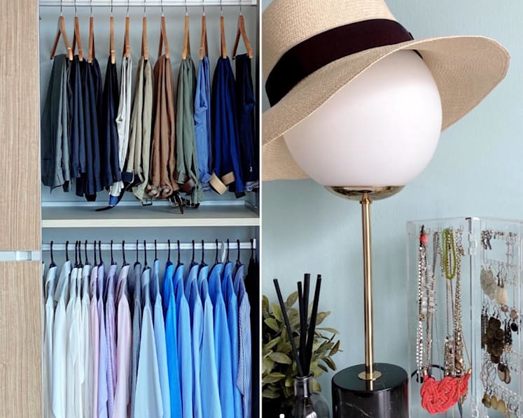 Wardrobe organisation and storage tips from a professional home organiser 