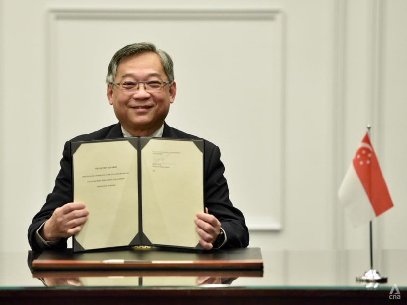 Singapore signs US-led pact on space exploration