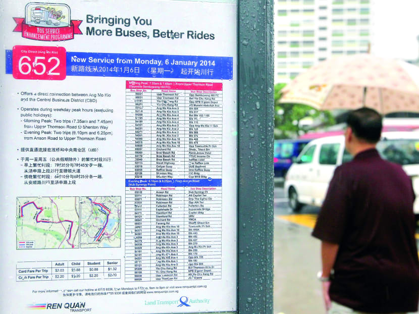 Rewards, fines to improve bus service reliability
