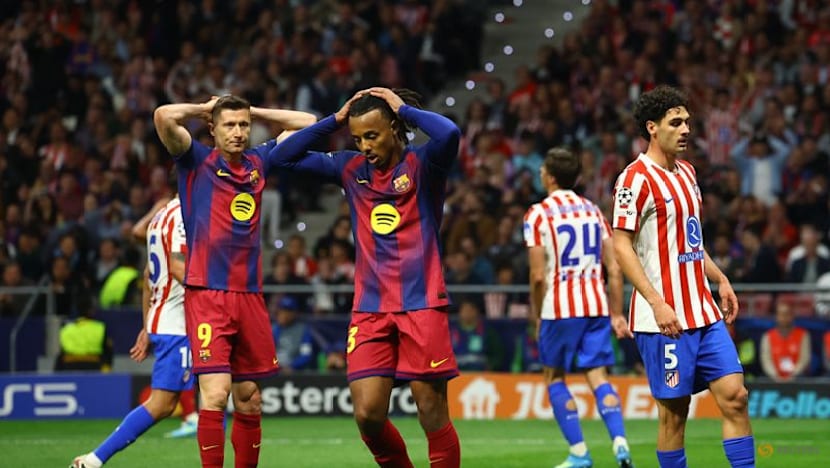 Atletico survive Barca scare to reach first Champions League semi in nine years