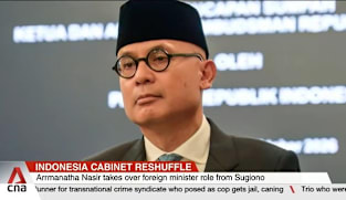 Indonesia cabinet reshuffle: Arrmanatha Nasir takes over foreign minister role from Sugiono 