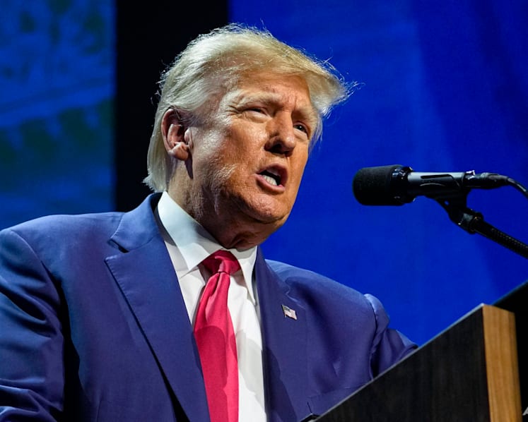 Trump jokes about sexual assault verdict, repeats US election falsehoods