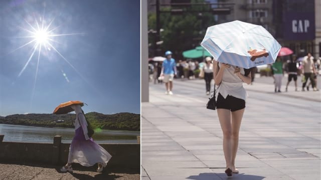 浙江杭州天气热爆 全国最热地区十大榜单占九个
