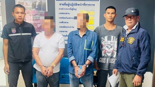 泰国两男冒充警察 以“捐款”为名勒索外国人