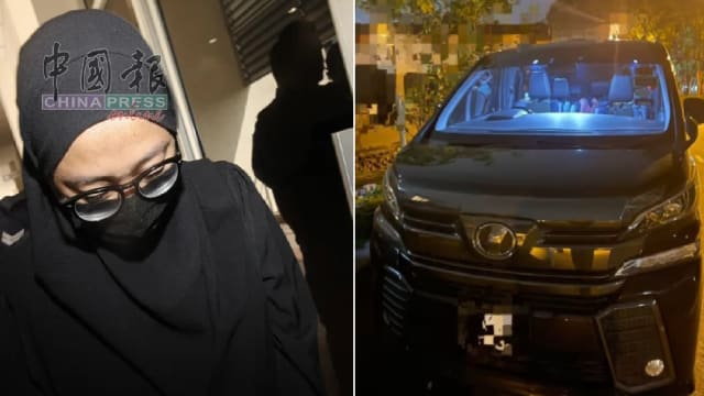将两岁女儿留车内丢命 马国妇女不认罪