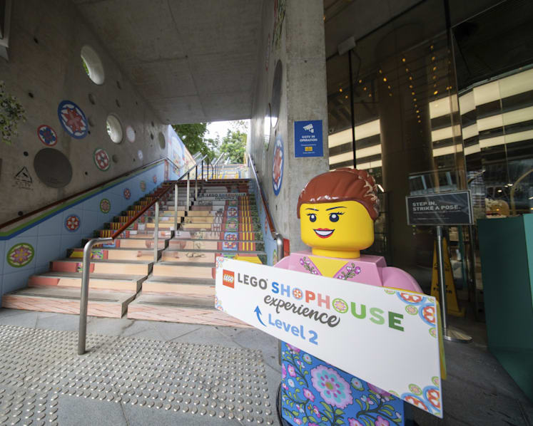 Peranakan-themed Lego pop-up at Design Orchard offers stamp rally and free Lego sets