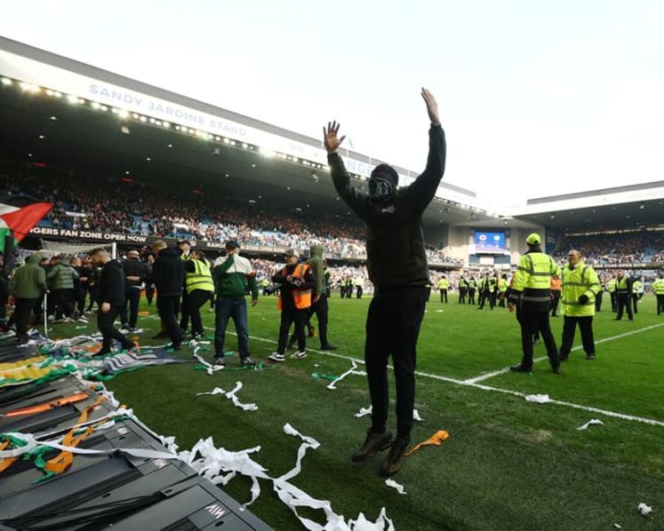 Fans clash after Celtic beat Rangers in Scotland's 'Old Firm' derby