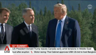 Trump says early departure from G7 summit not linked to any Israel-Iran ceasefire offer