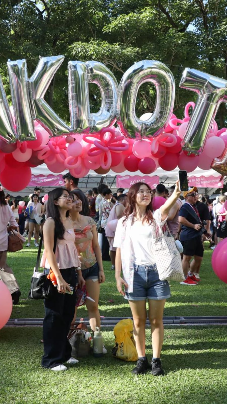 Thousands show up at Hong Lim Park for 18th Pink Dot rally