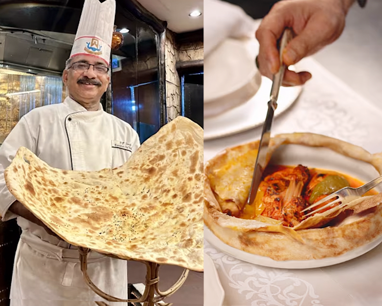 Royal biryani, giant naan and edible ghee candles: A culinary journey from north to south India