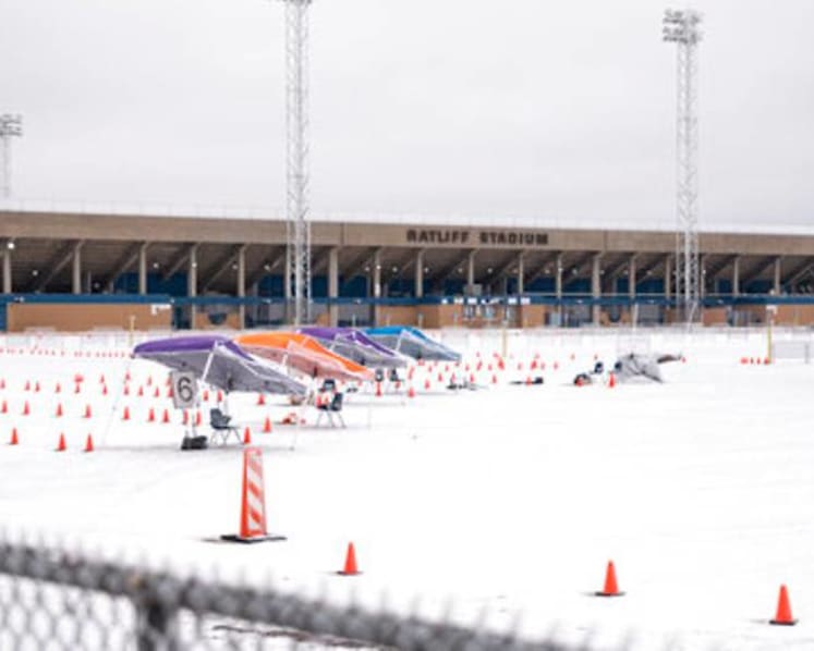 Wintry weather blanketing US to make rare dip to Gulf Coast
