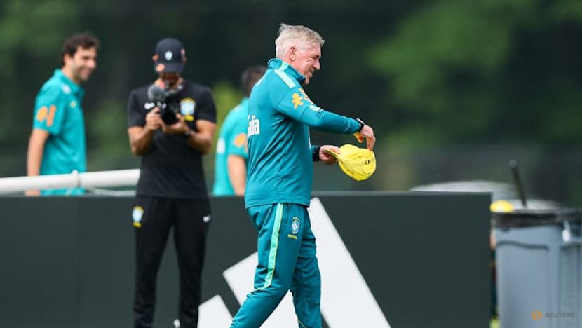 Neymar still absent from Brazil training as squad celebrate Ancelotti's birthday