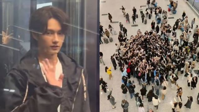 SEVENTEEN文俊辉遭粉丝包围　惊吓表情全被拍