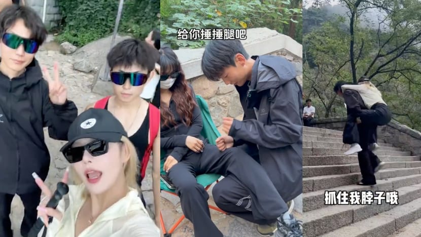 Hot Uni Students Earn Over S$2.7K A Month By Offering Climbing Buddy Services On China’s Mount Tai Hot Uni Students Earn Over S$2.7K A Month By Offering Climbing Buddy Services On China’s Mount Tai