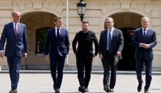 Ukraine pitches tougher Russia sanctions plan to EU as US wavers