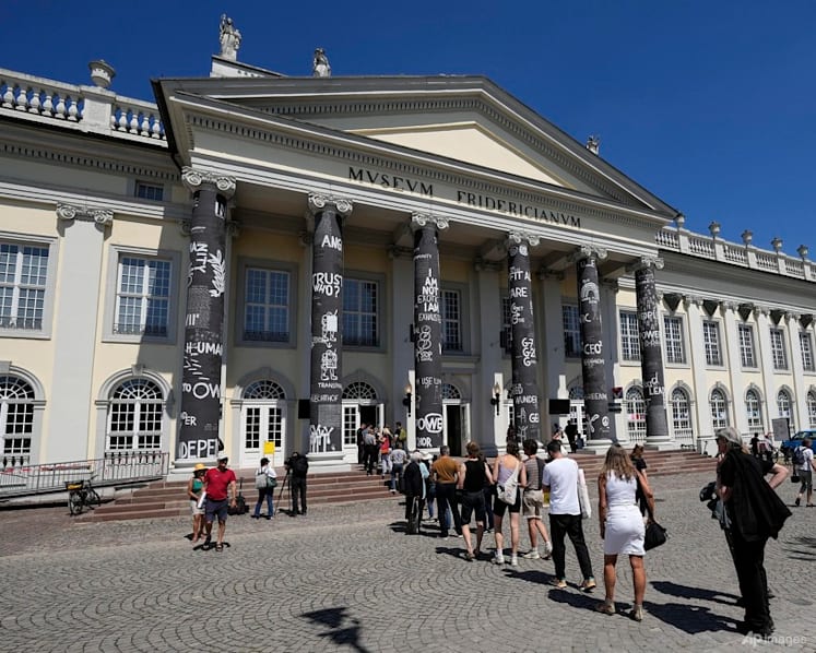 Curators apologise for antisemitic work at German art show