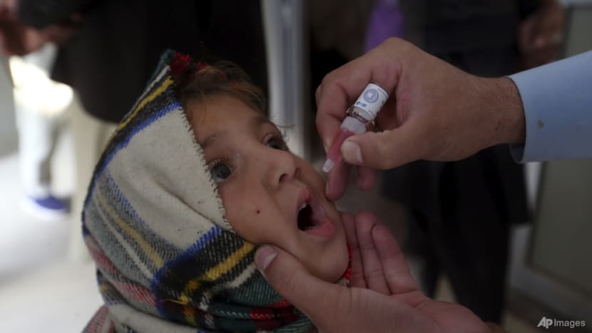 Pakistan launches anti-polio drive for 44 million children Pakistan launches anti-polio drive for 44 million children