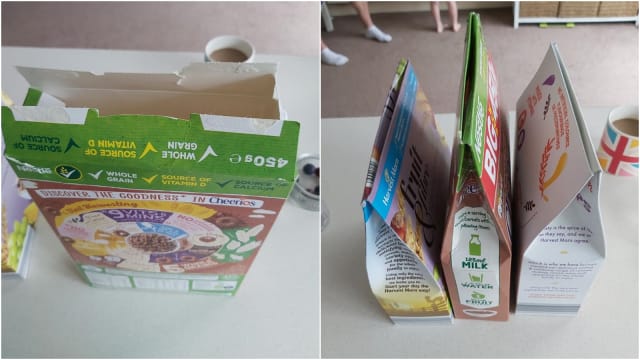 解锁麦片包装盒“正确收纳方式”