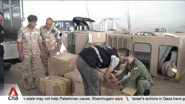 Gaza airdrop operation experience humbling and fulfilling, say SAF personnel 