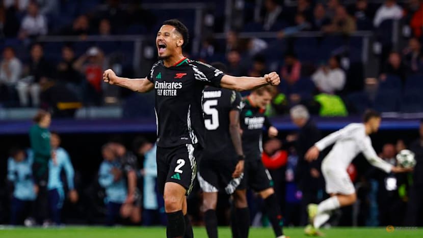 Defender Saliba commits long-term future to Arsenal