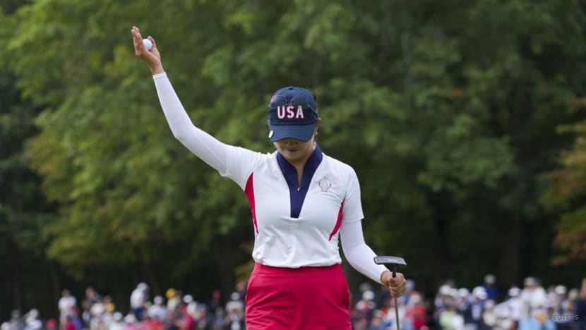 US hold off Europe fightback to reclaim Solheim Cup US hold off Europe fightback to reclaim Solheim Cup