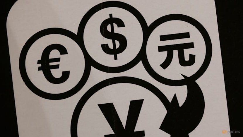 Sterling slips as UK inflation holds steady, dollar lower versus yen