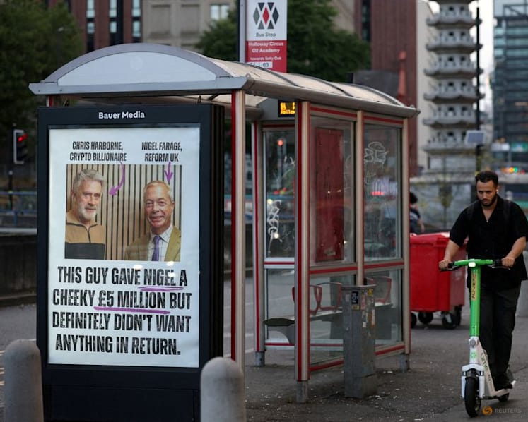 Cash-rich Reform UK launches fightback with new media platform