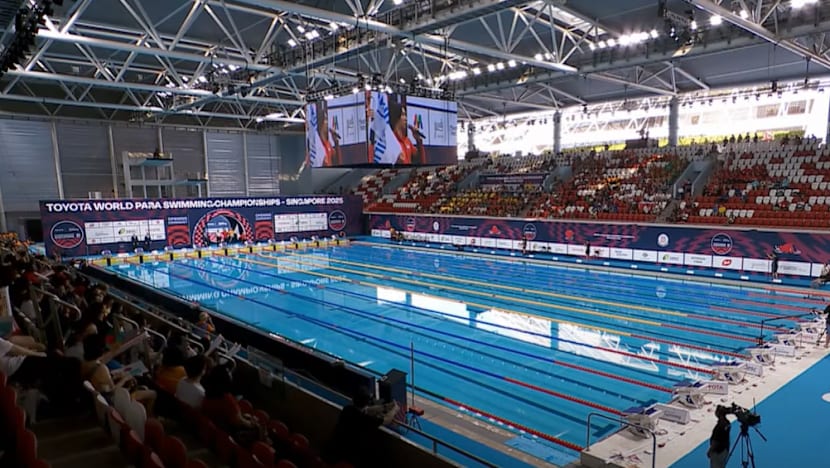 சிங்கப்பூரில் உடற்குறையுள்ளோருக்கான Toyota உலகக் கிண்ண நீச்சல் போட்டி