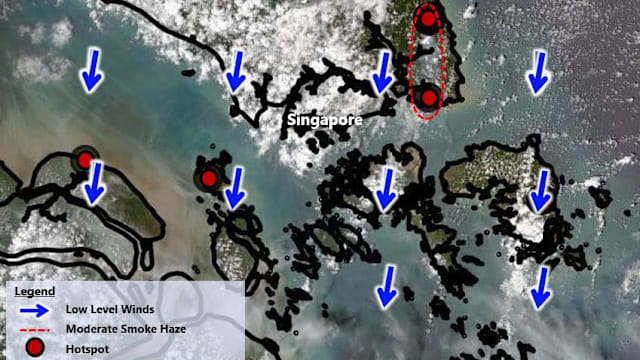 环境局：柔佛东部仍见烟霾 料降雨或舒缓情况